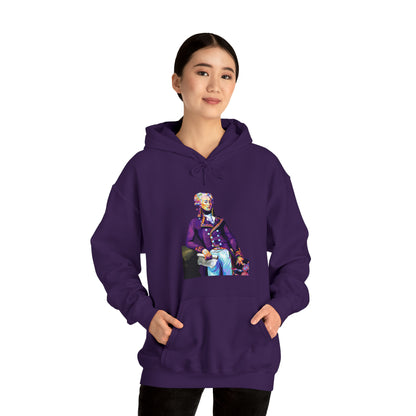 Marquis de Lafayette Pop Art Unisex Heavy Blend Hooded Sweatshirt