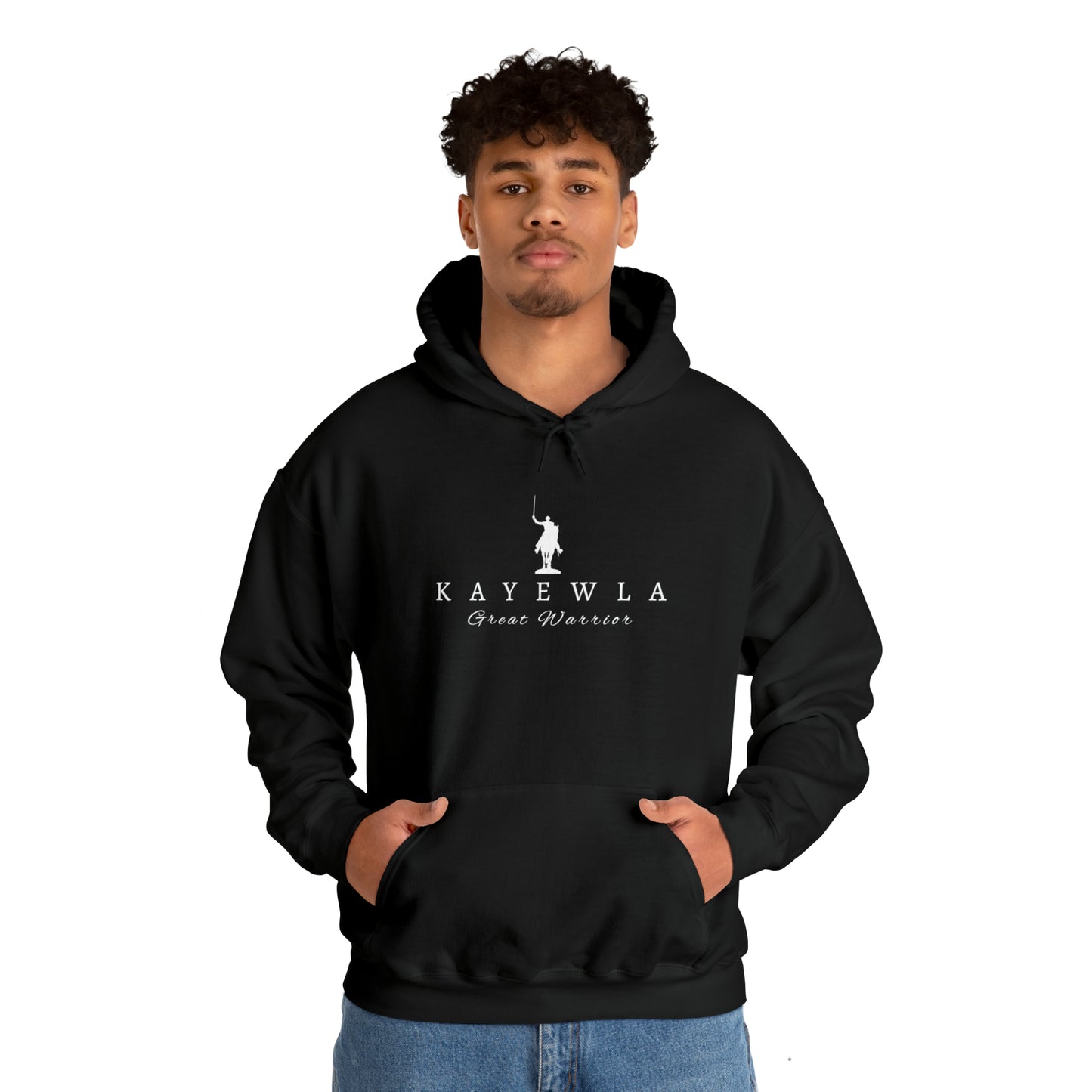 Marquis de Lafayette Kayewla Great Warrior - Unisex Heavy Blend Hooded Sweatshirt