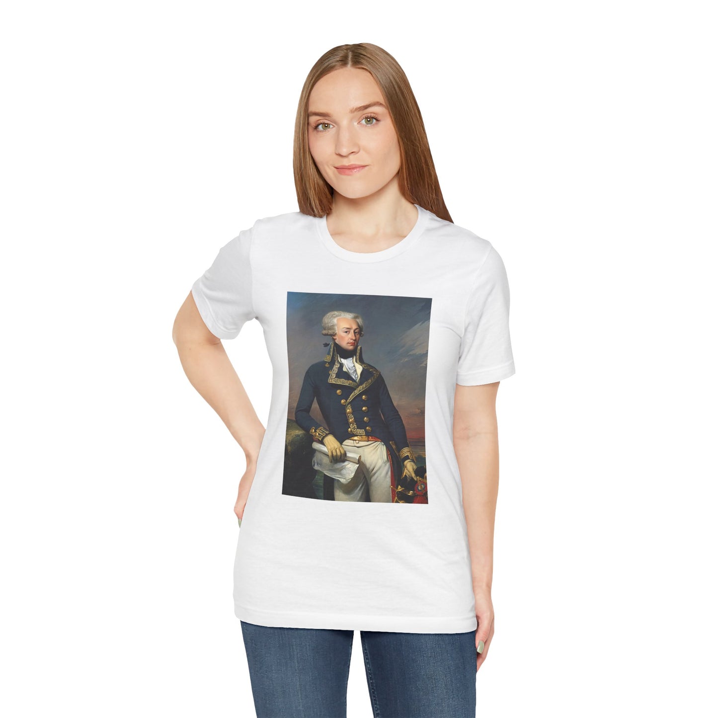Marquis de Lafayette Classic Unisex Jersey Short Sleeve Tee