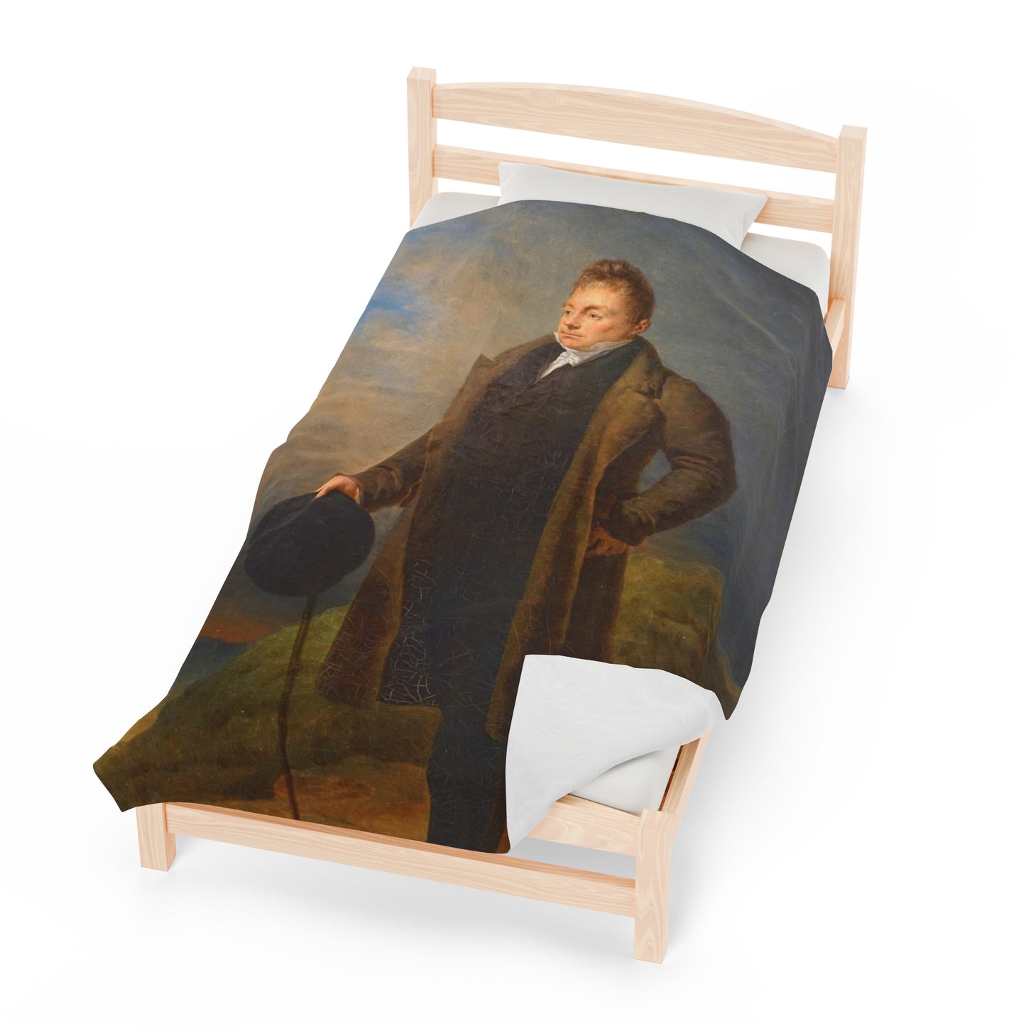 Marquis de Lafayette Blanket - 1824 Lafayette Portrait