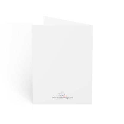 Lafayette 1820's Portrait Greeting Cards - Set of 10 (3.5" x 5") with envelopes