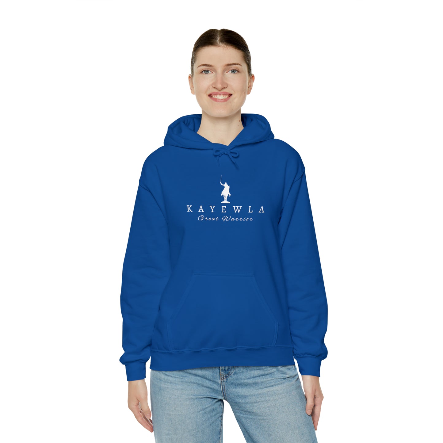 Marquis de Lafayette Kayewla Great Warrior - Unisex Heavy Blend Hooded Sweatshirt