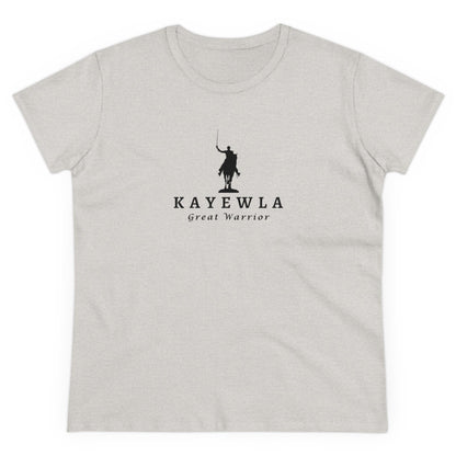 Women's Lafayette Kayewla Cap Sleeves Cotton Tee - Slightly Fitted, Marquis de Lafayette, Bicentennial, History, Washington, Hamilton